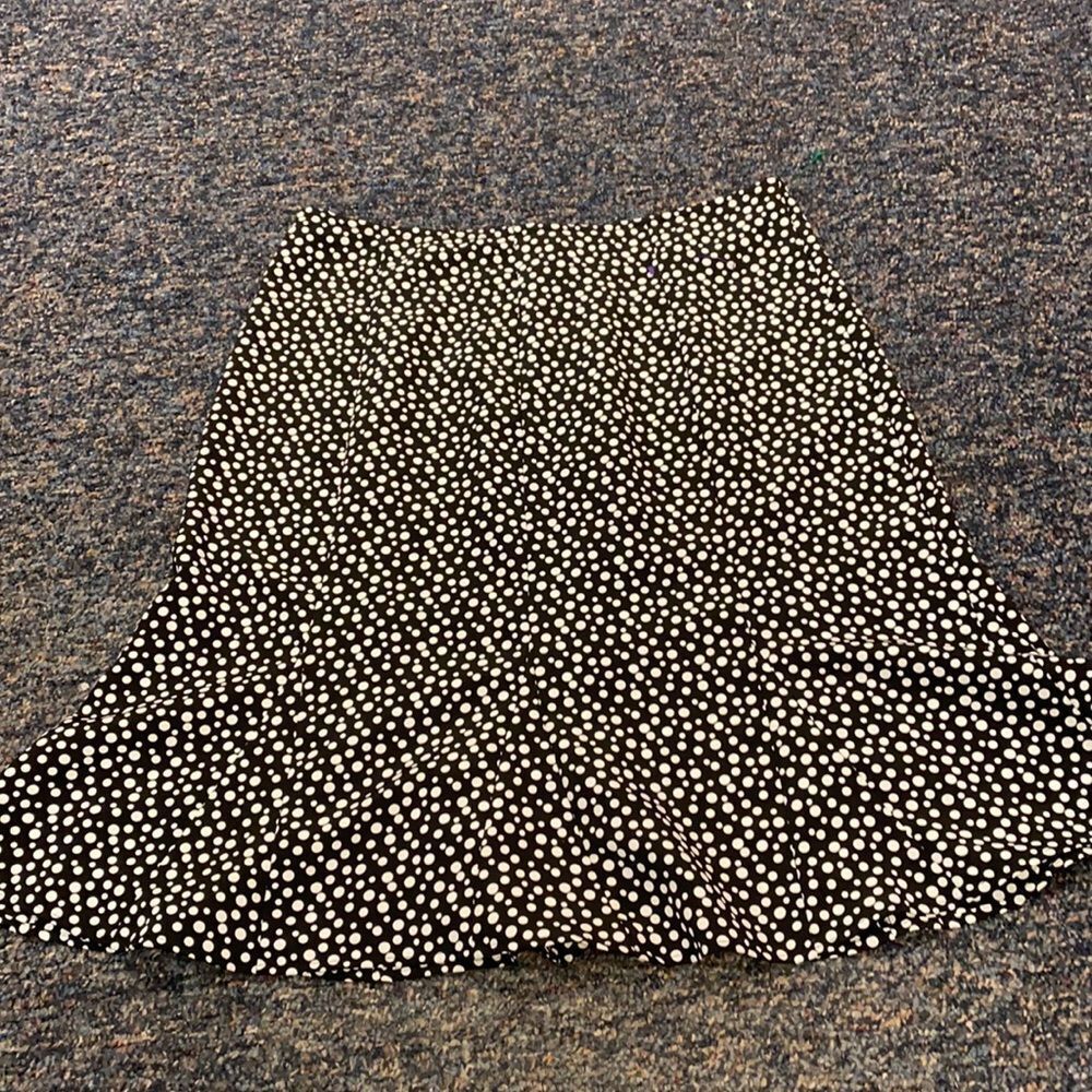 JBXR Black Polka Dot Ruffle Skirt sz. 12